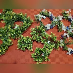 Brand new candle rings greens spring summer, NWT